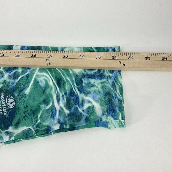 Mossy Oak Shirt Mens LS Fishing XL Vented Tech Tee Upf 40+ Wicking Nautical Nwt - Picture 7 of 11